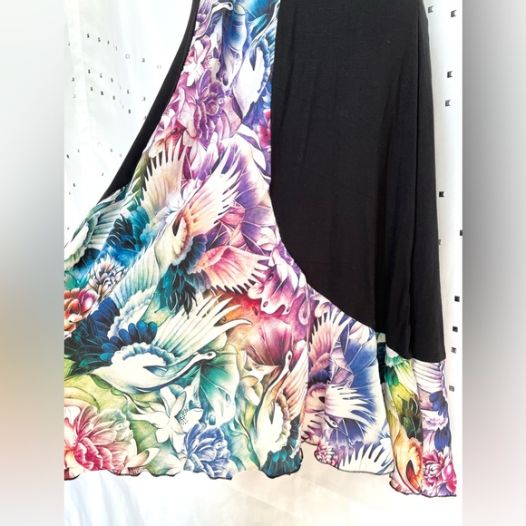 NWT Iolana Dress by Chanterelle Couture Made In Kauai Hawaii Soft Slimming Large - Picture 5 of 10